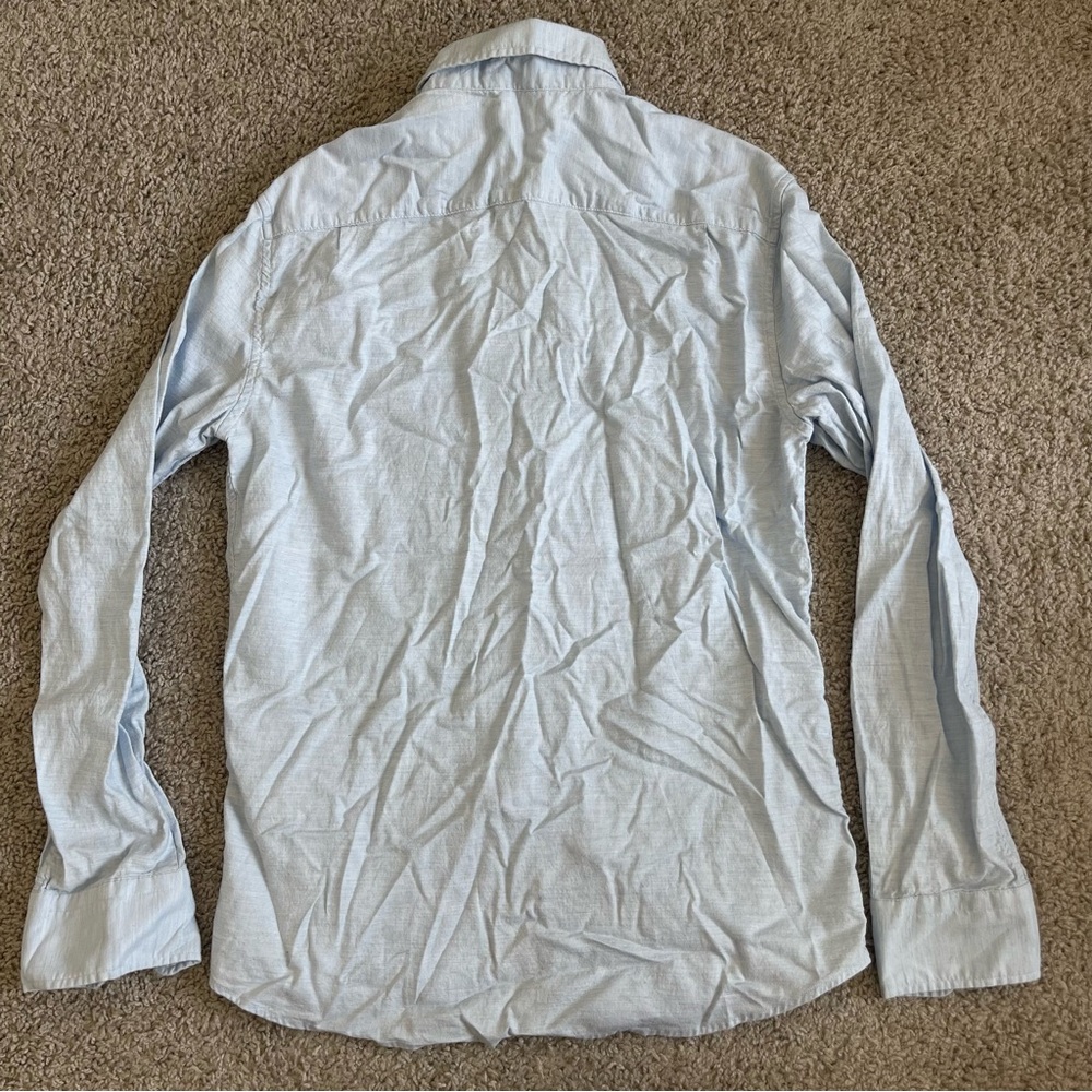 Faherty Heather Button Down Pocket Long Sleeve Sh… - image 5